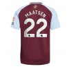 Aston Villa Ian Maatsen #22 Hjemmedrakt 2024-25 Kortermet